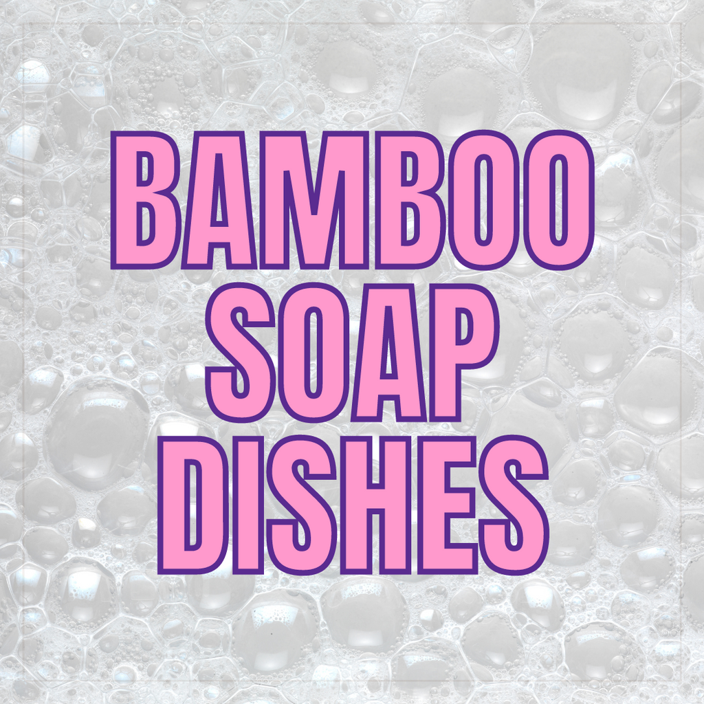 Soap on Bamboo Soap Dish