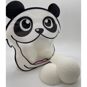 Frog, Monkey or Panda Face with Bath Bombs