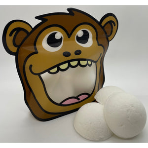Frog, Monkey or Panda Face with Bath Bombs